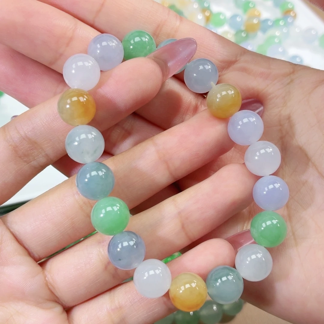 翡翠未镶嵌手链翡翠