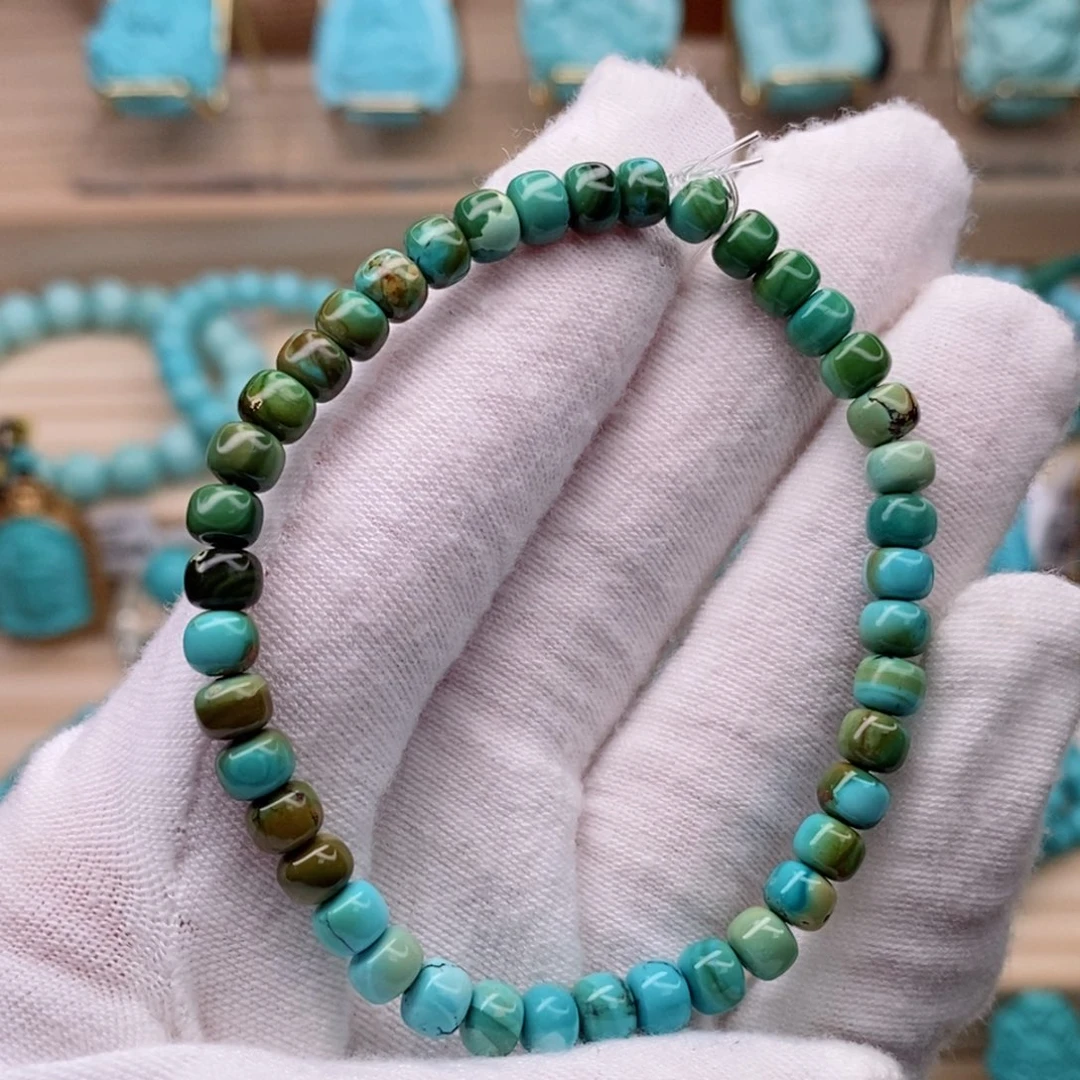 未镶嵌绿松石珠宝奇石