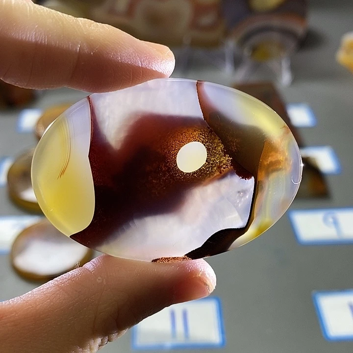 玛瑙/玉髓未镶嵌珠宝半成品