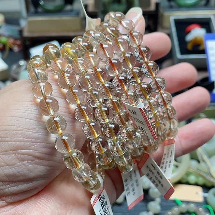 水晶手链未镶嵌手串