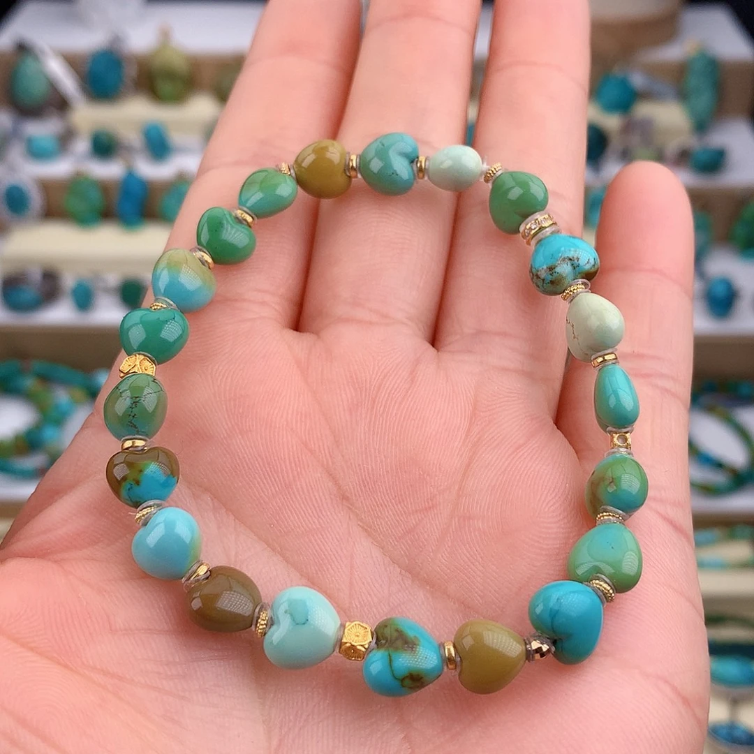 绿松石未镶嵌手链