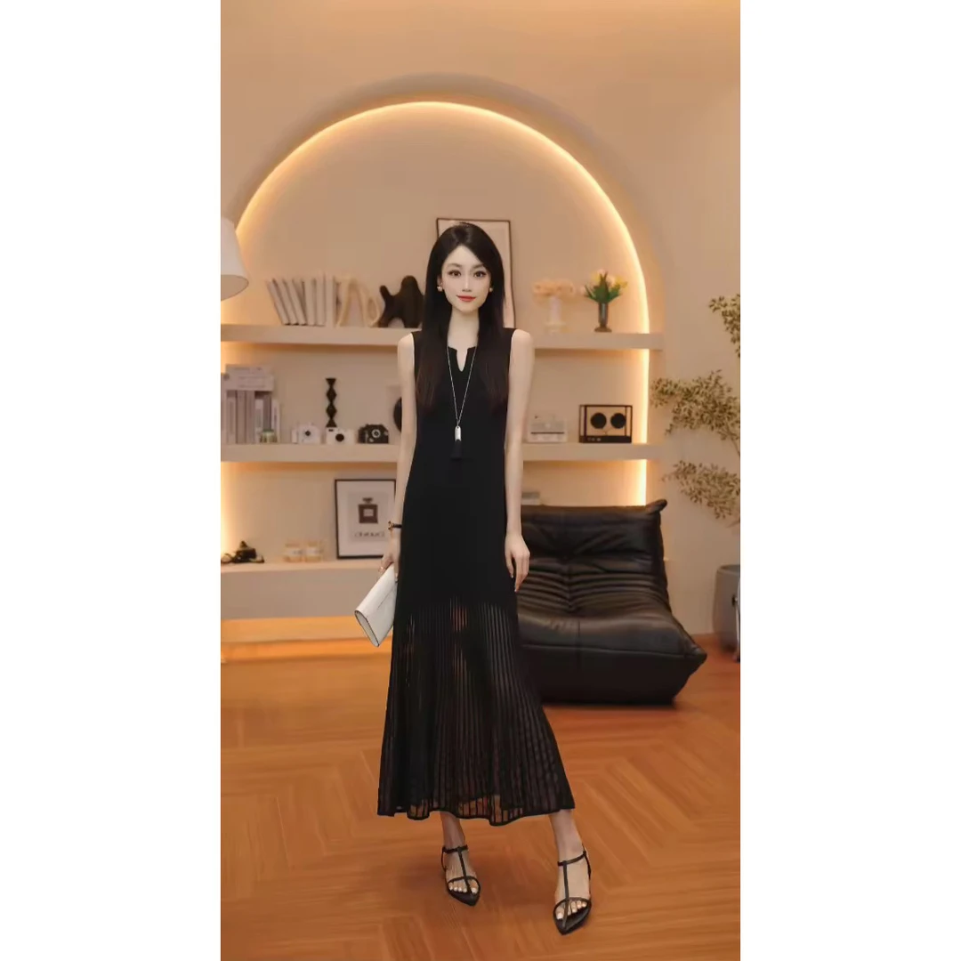 THE MENG【瘦瘦裙】凉感天丝时尚显瘦连衣裙#M252G0245+M252G0459LZ