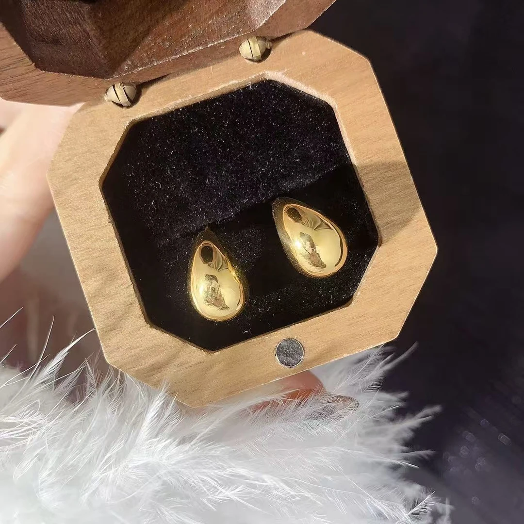 【伟新源】足金999  5D工艺  水滴直针1.93克