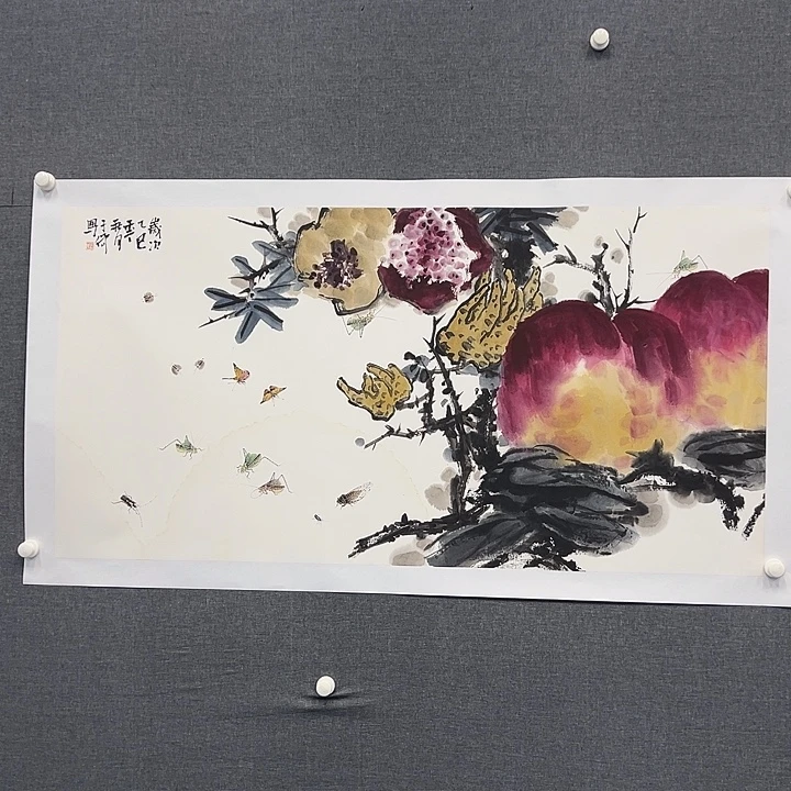 国画书画作品多次