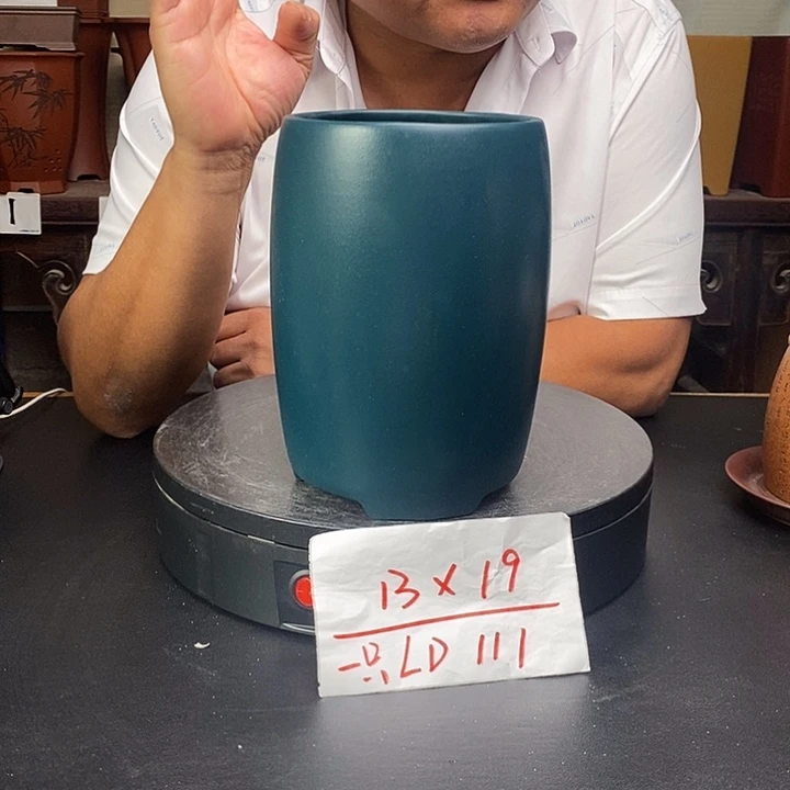 紫砂花盆货号一只LD111