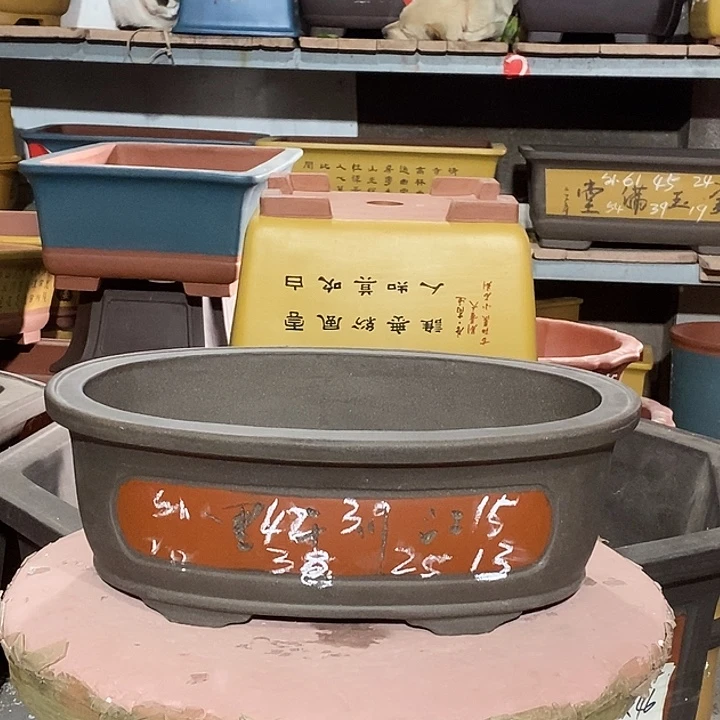 宜兴紫砂花盆花盆包邮