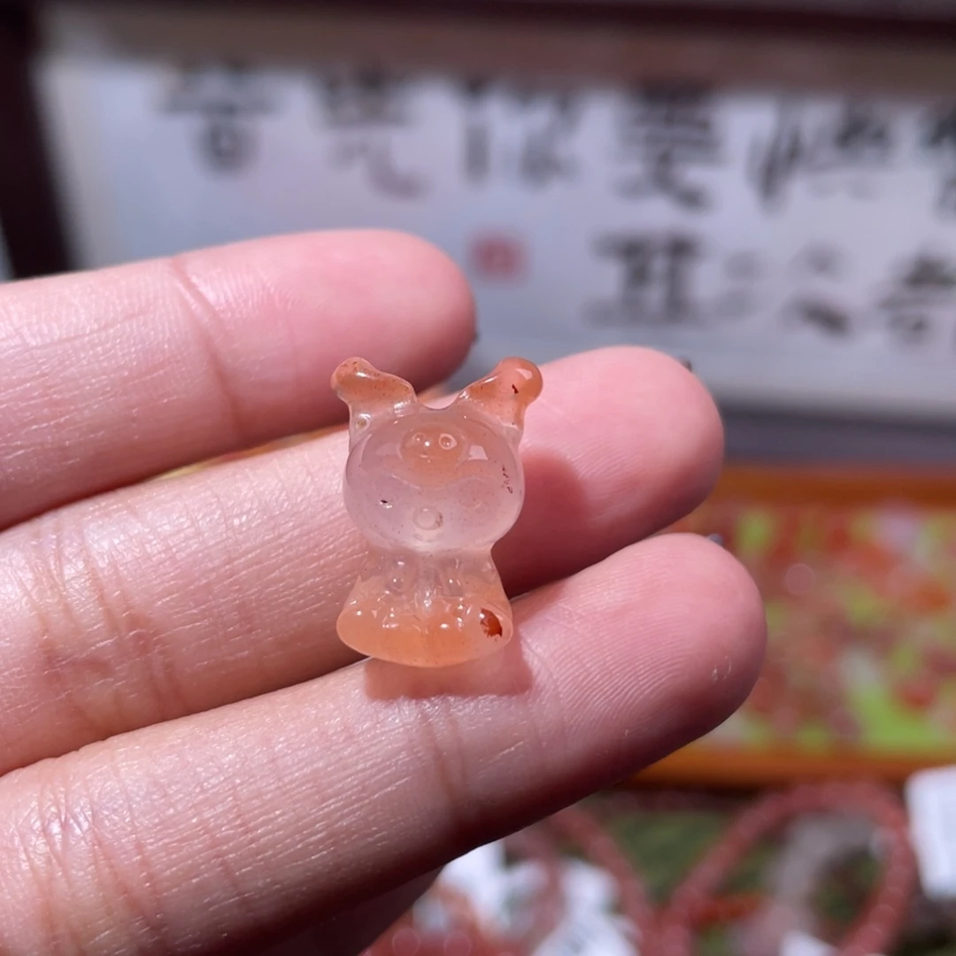 未镶嵌南红玛瑙挂件4086