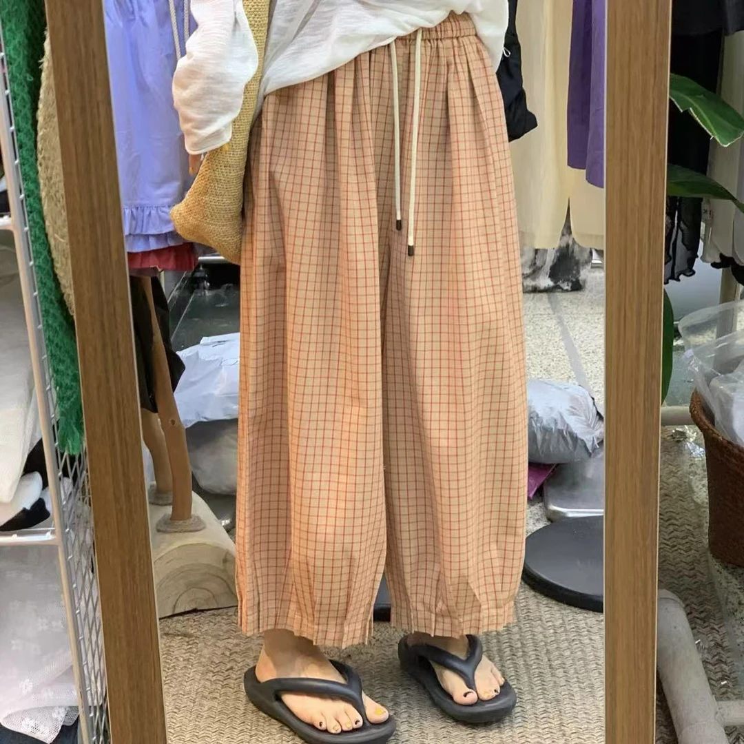 叨叨推荐款#JX#25296#格子裤 FL