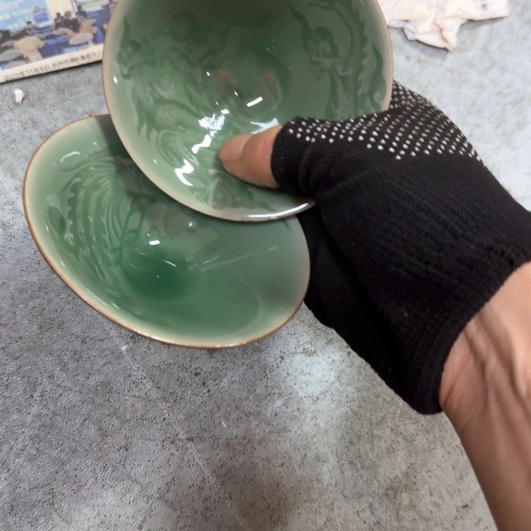 小金茶具青瓷茶器