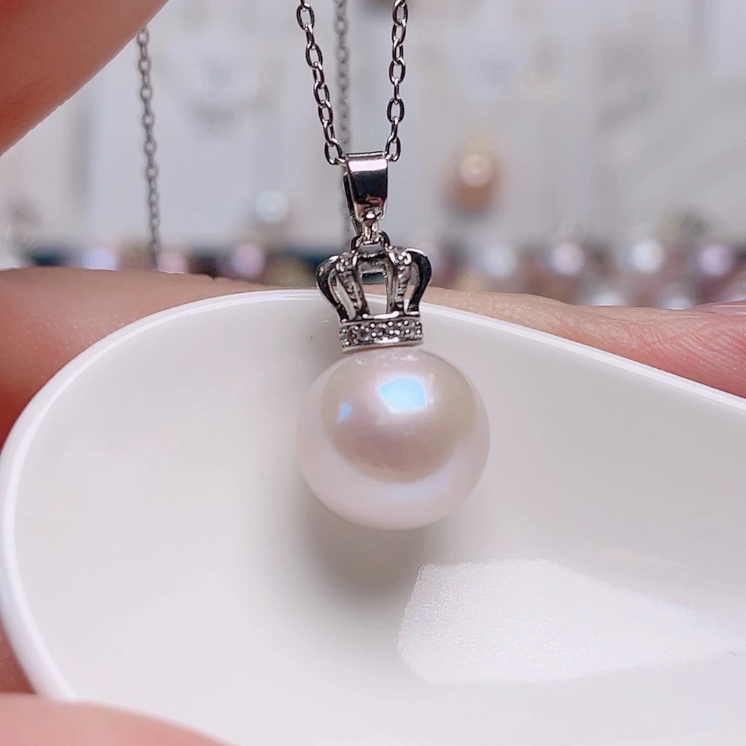 未镶嵌淡水珍珠吊坠(赠链)