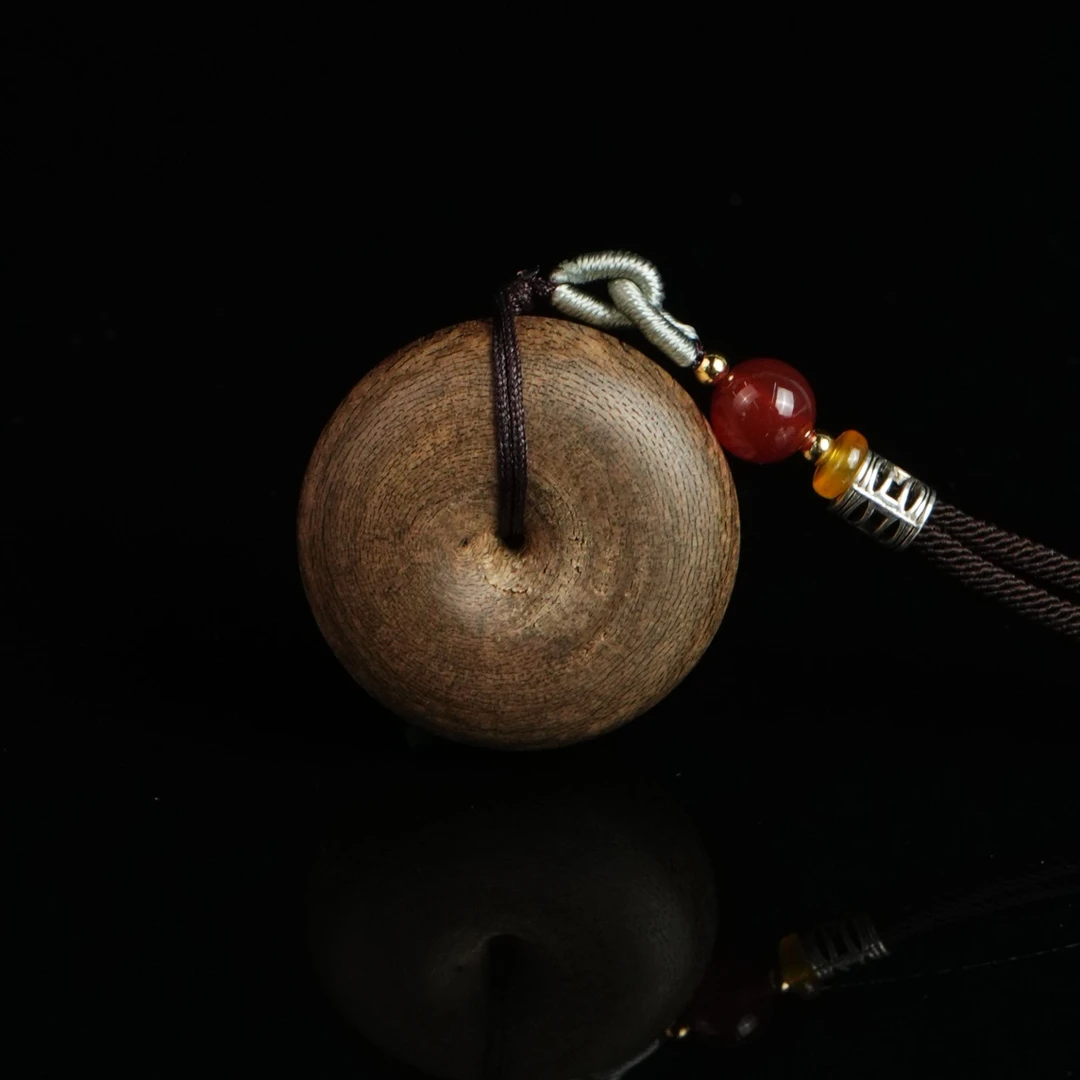 A1729 文莱平安扣 3.5×1.5cm   含线9.5g
