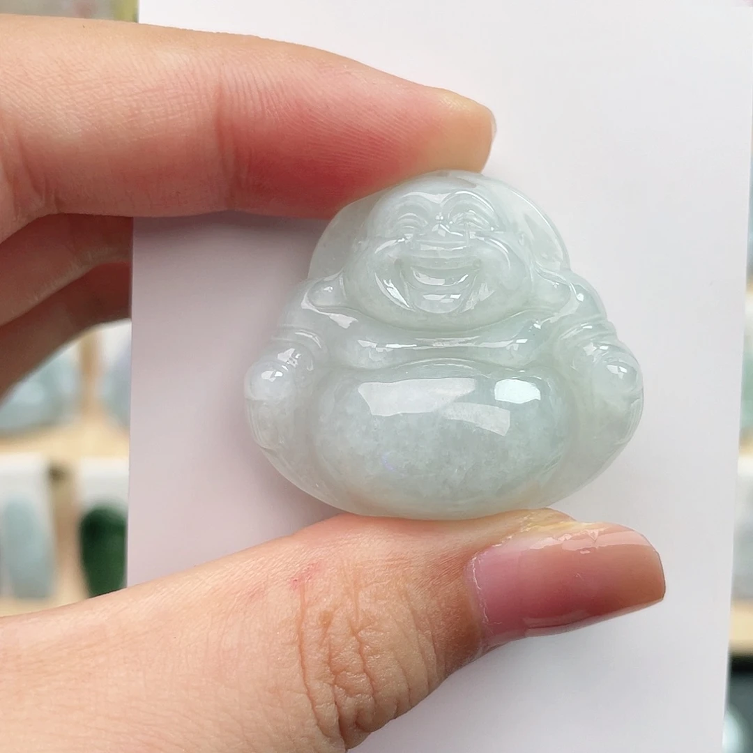颈饰未镶嵌翡翠佛公