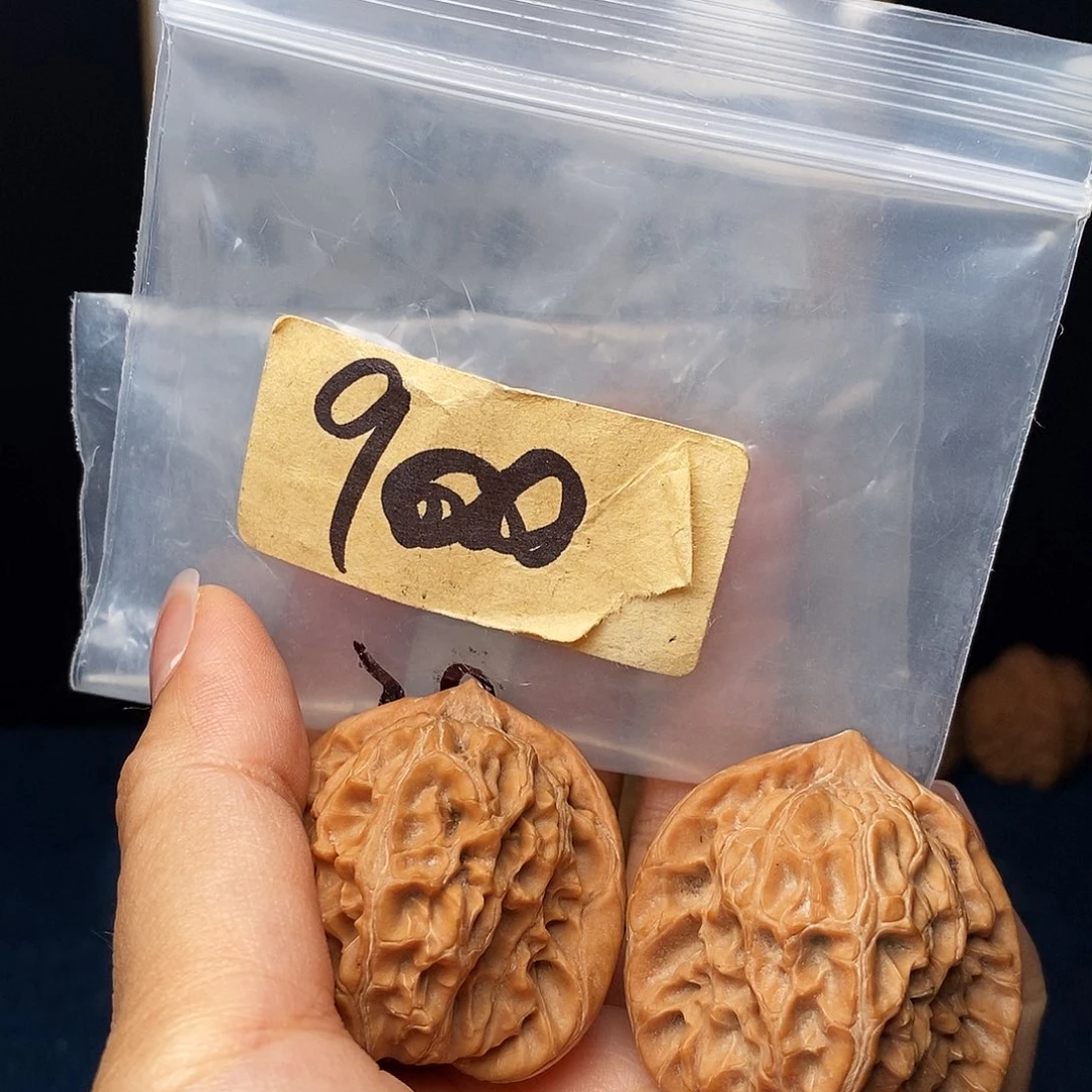 叁***玖把件文玩核桃白蛇谷