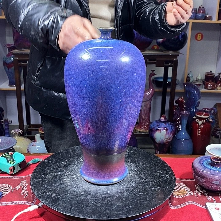 瓶中国神垕精品钧瓷