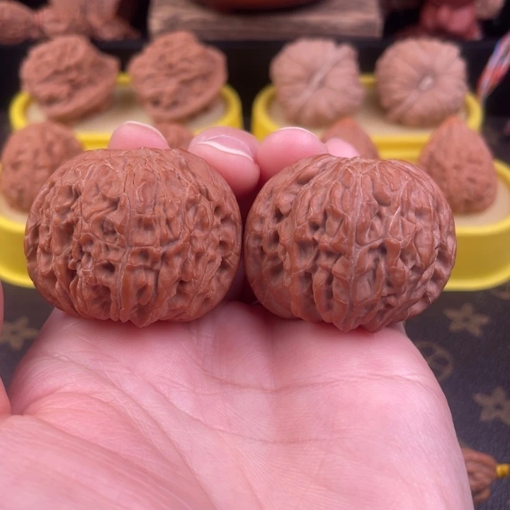 吊坠文玩核桃正磨42