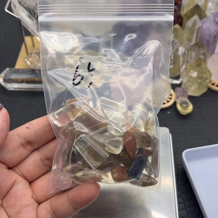 金****未镶嵌水晶珠宝半成品65
