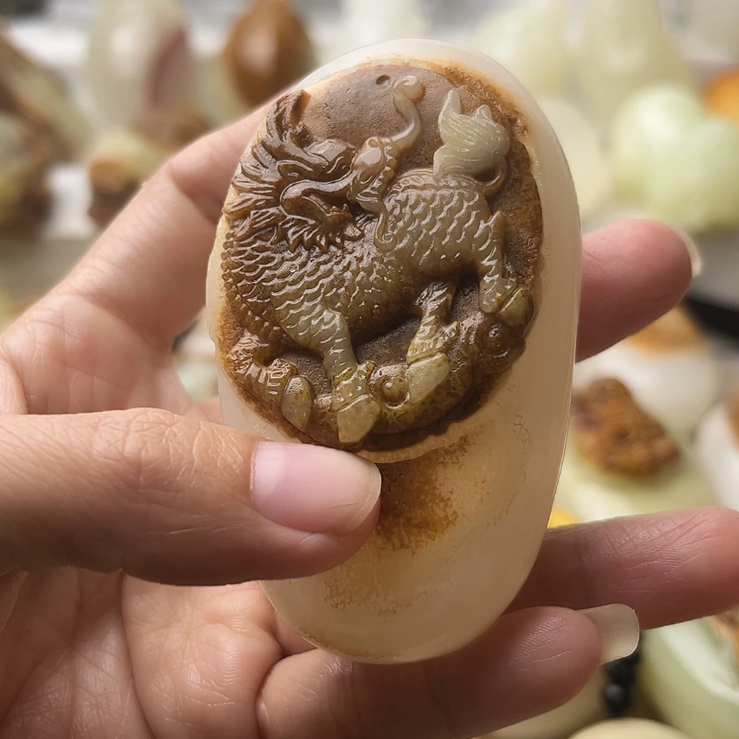 石材古青石不退换麒麟