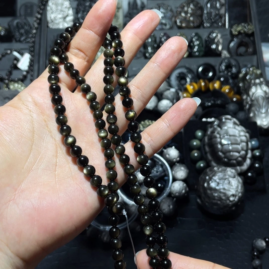 凡***夫黑曜岩未镶嵌珠宝奇石