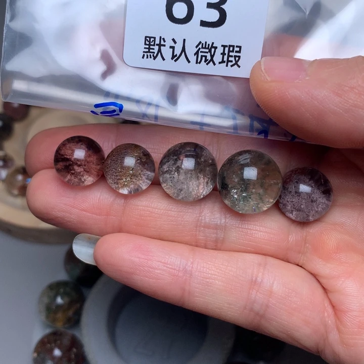 好***人颈饰未镶嵌水晶天然水晶单珠
