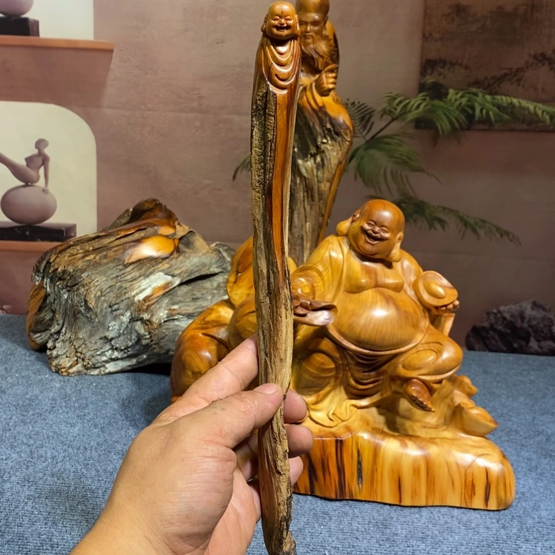 柏木（崖柏）根雕木雕工艺品雕刻手把件