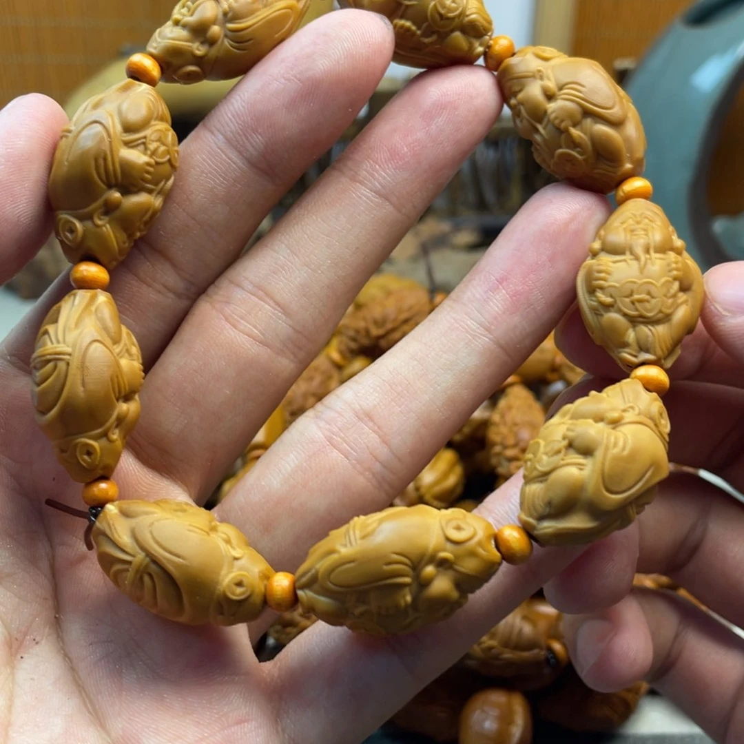 橄榄核手串/手链橄榄核雕工艺手串5119