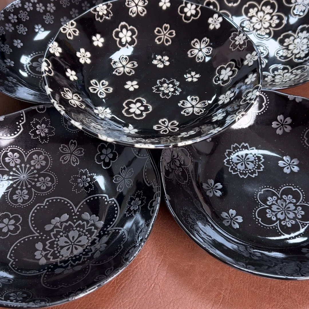 陶瓷五只瓷器瓷器