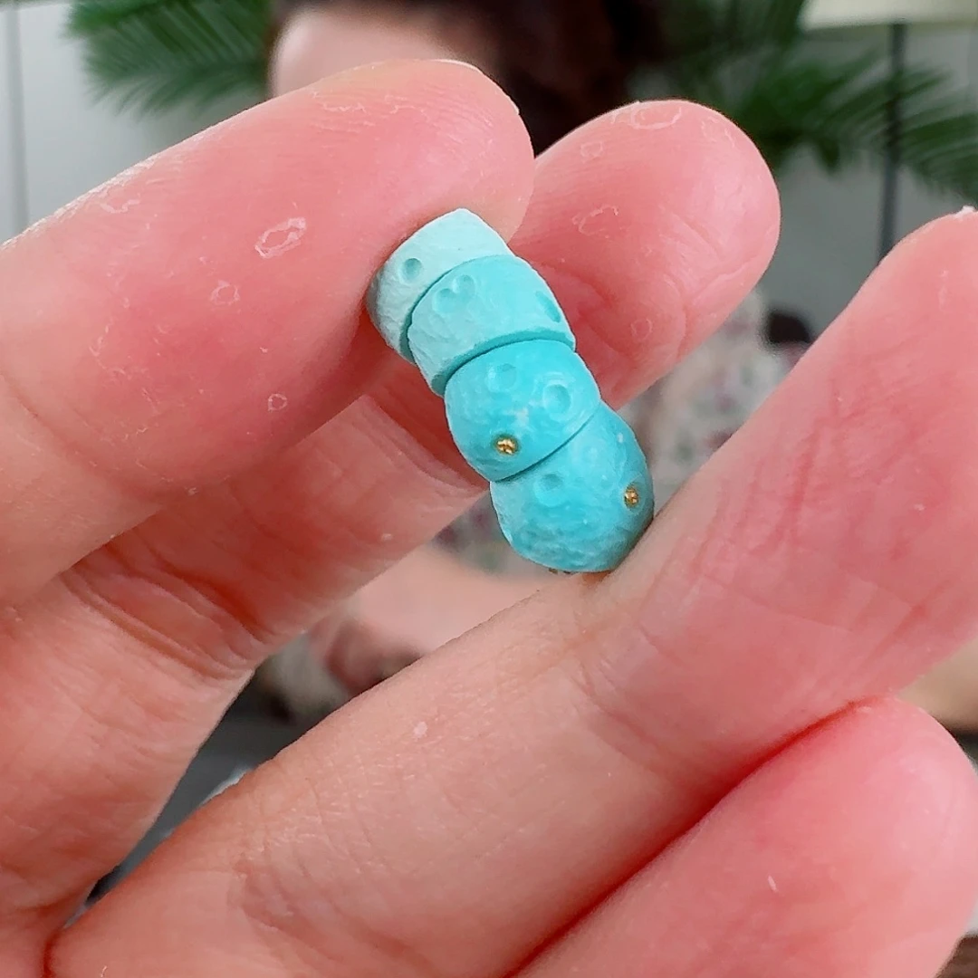 未镶嵌绿松石珠宝奇石