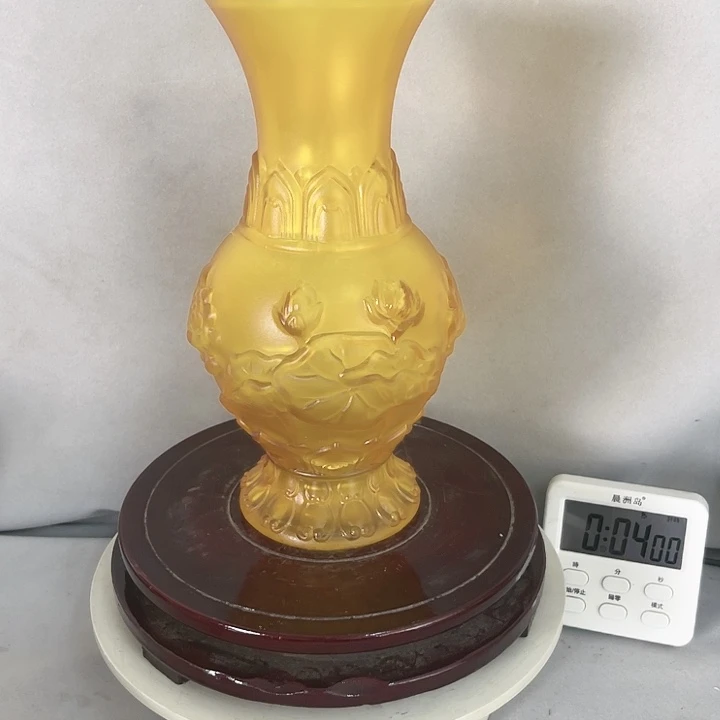 拥***土上瓶摆件高端大气
