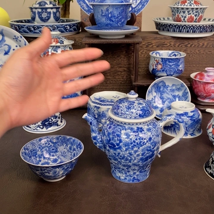 勇***嘴景德镇陶瓷手工手绘