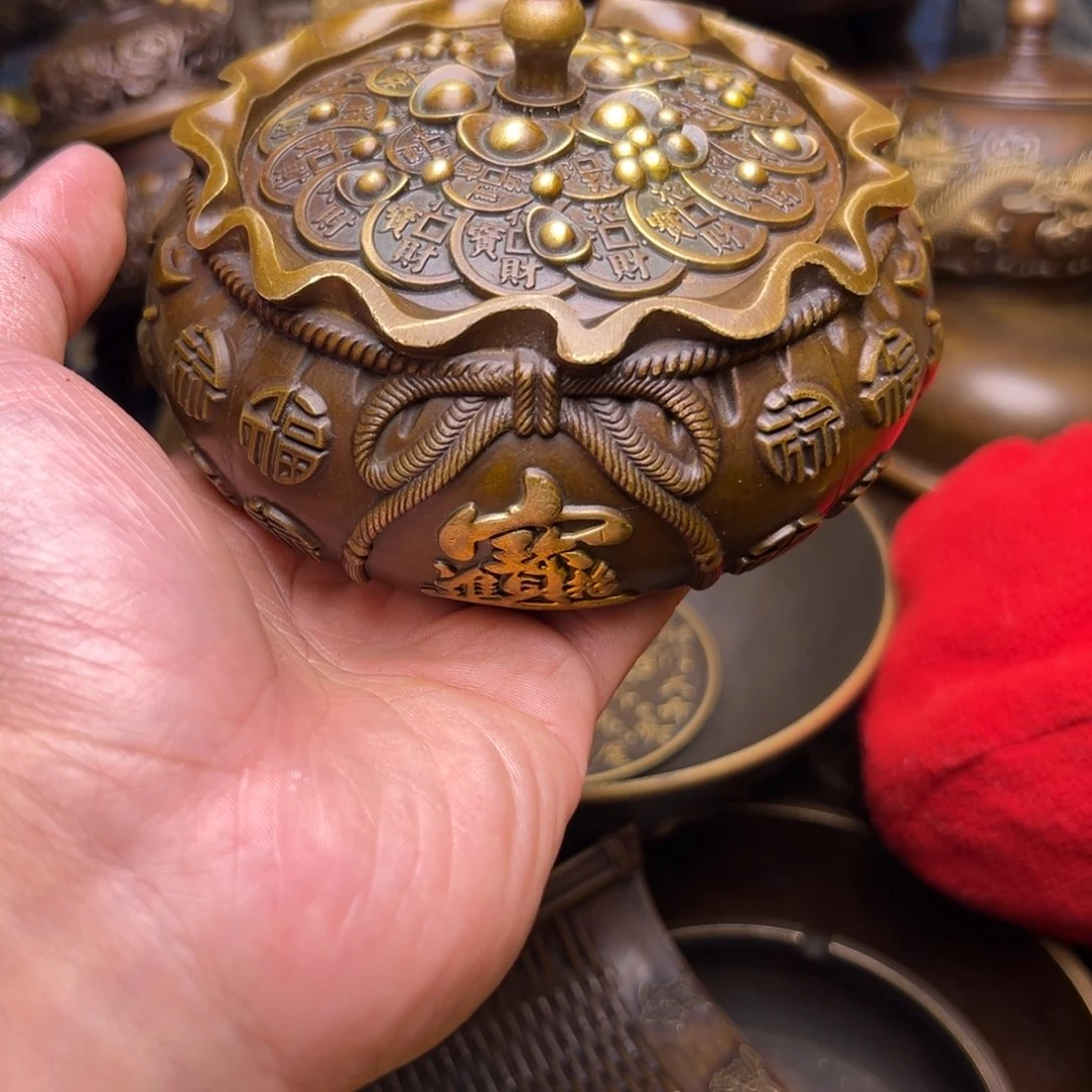 精美铜器，点击下单