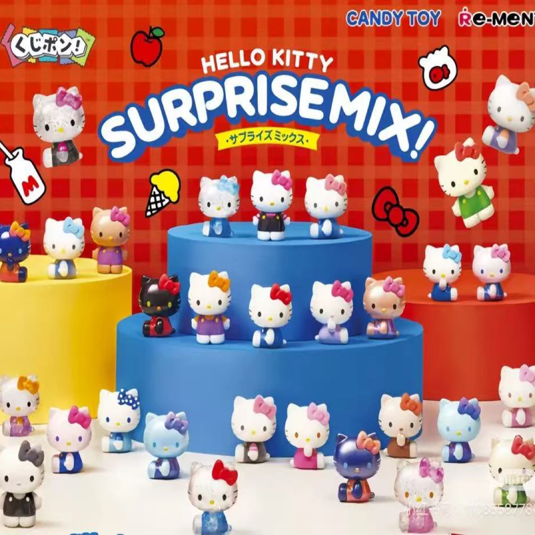 【代拆】 Re-ment Hello Kitty系列萌粒diy摆件