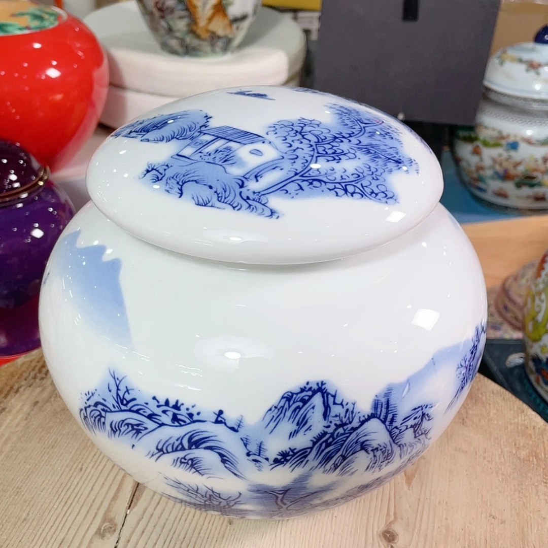 【闪购商品】罐陶瓷茶叶罐密封罐