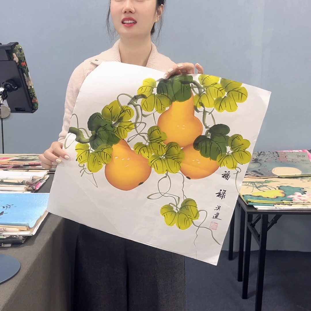 国画国画老师作品