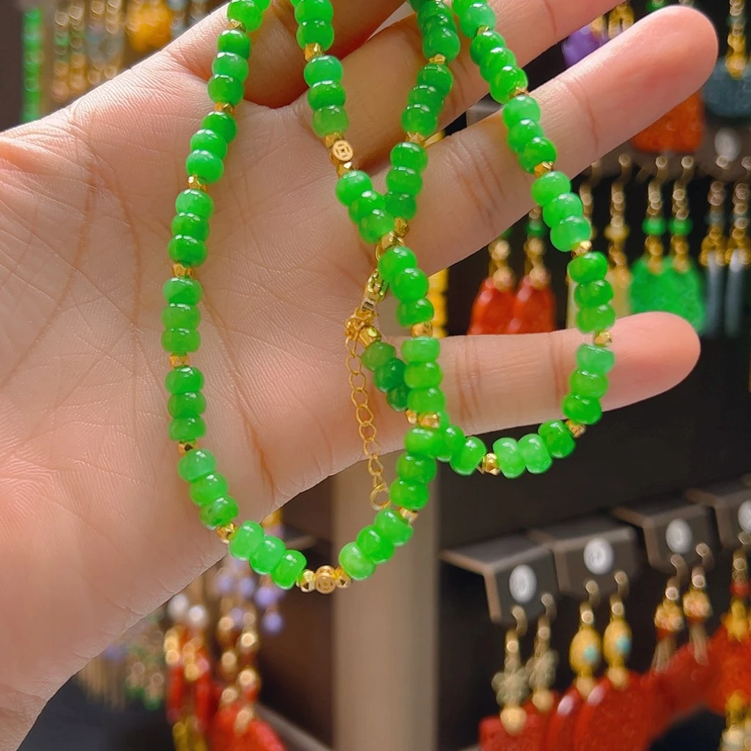 翡翠合金耳饰翡翠