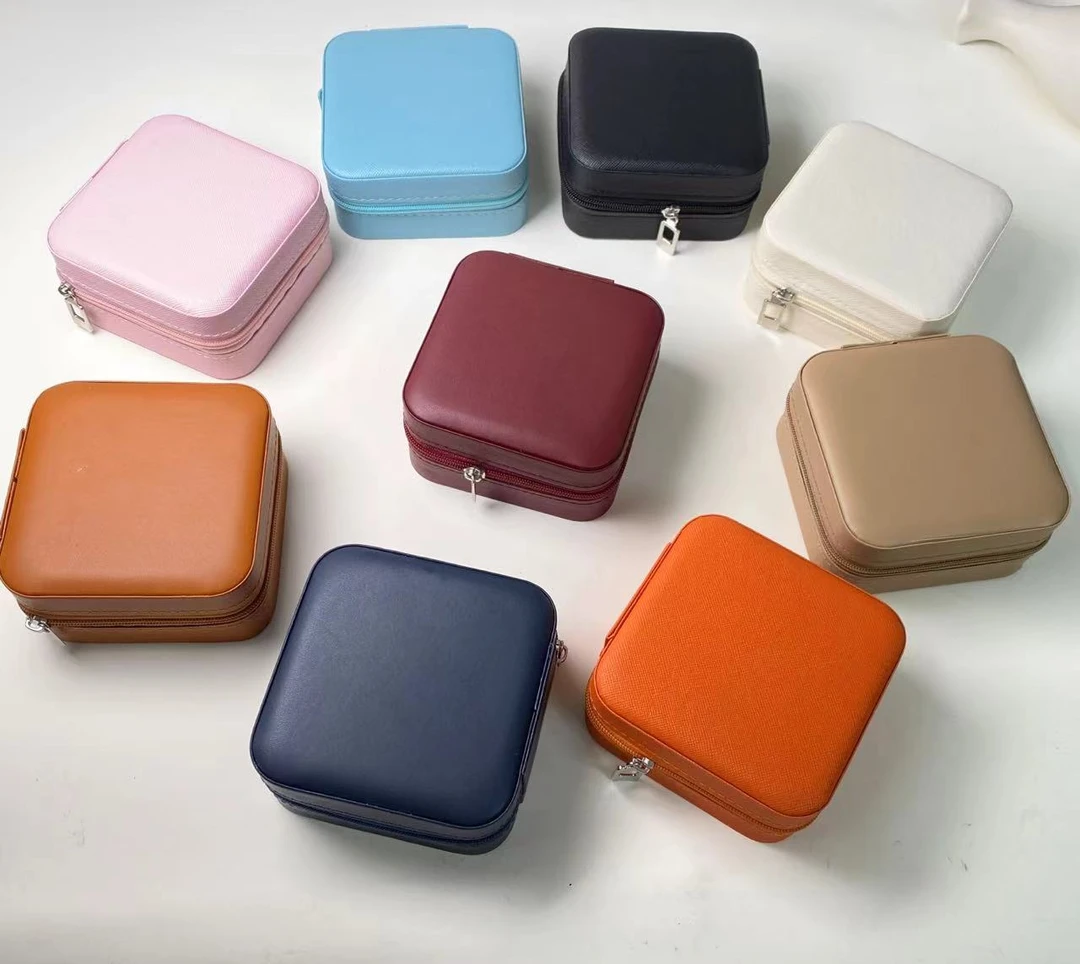 便携式精巧珠宝首饰盒/1件（颜色随机）