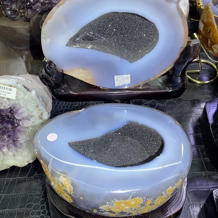未镶嵌珠宝半成品水晶聚宝盆