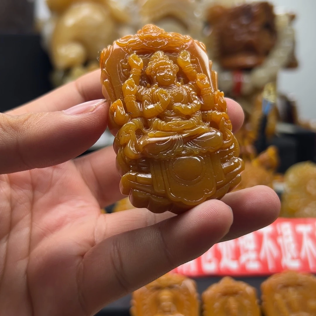 石英质玉（黄龙玉）未镶嵌多选发其一