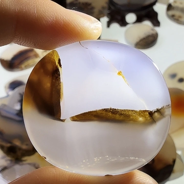 玛瑙/玉髓未镶嵌珠宝半成品