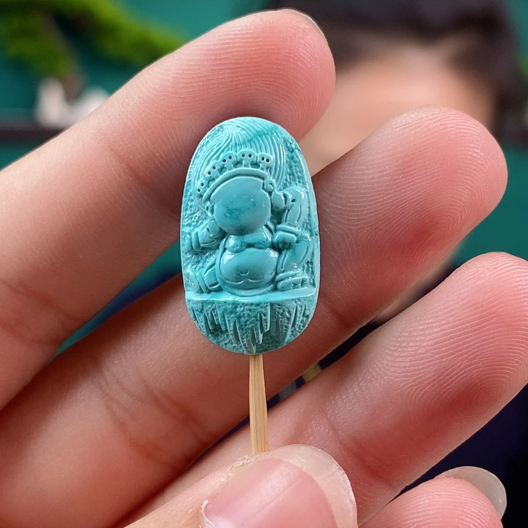 绿松石珠宝奇石未镶嵌