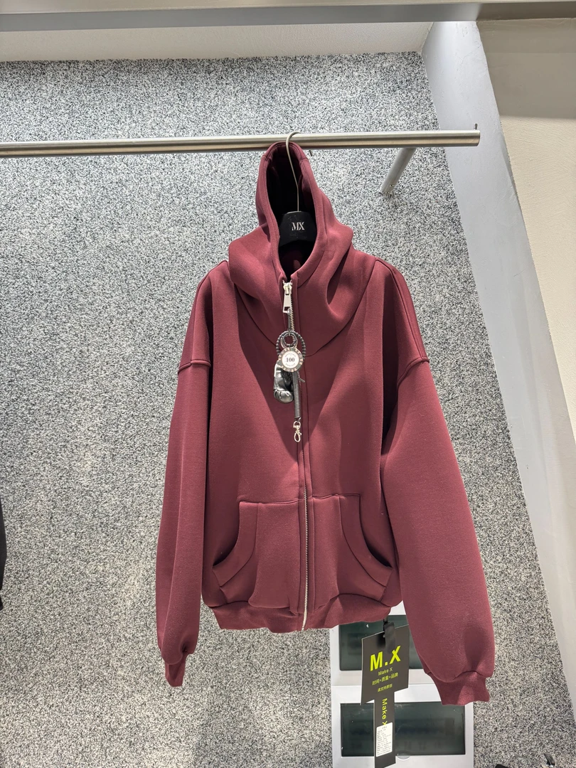 杨杨 19016欧货重工加绒净版外套