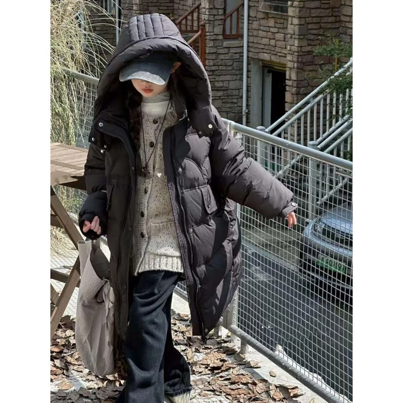 中大童2024冬季童6108新款90白鸭·气质时髦高定洋气男女宝羽绒服