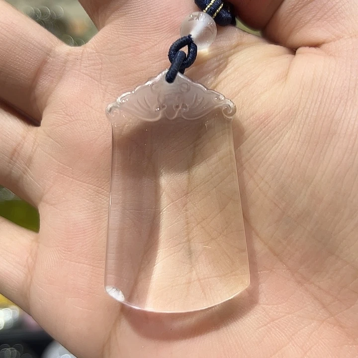 未镶嵌水晶颈饰白水晶