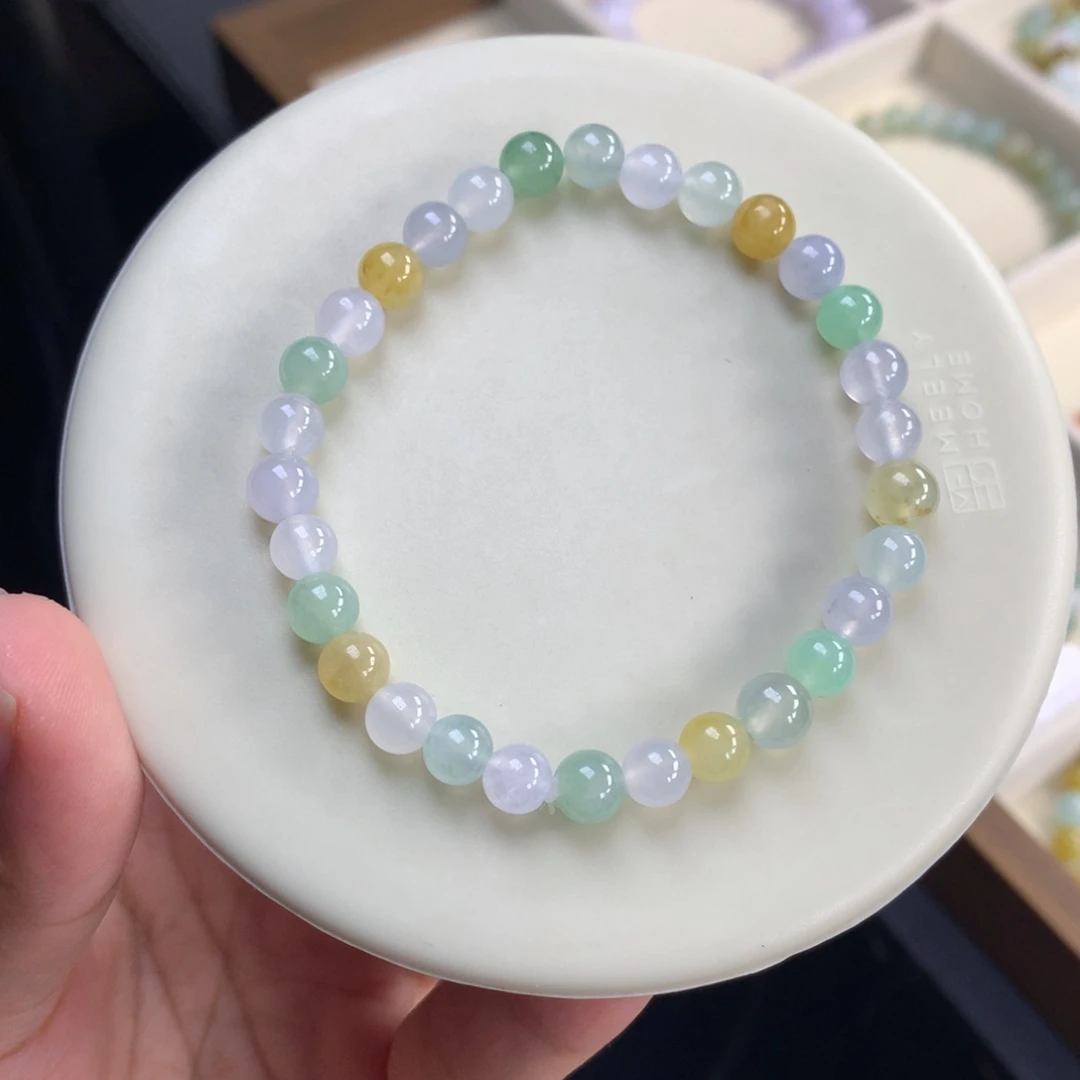 翡翠未镶嵌手链卡6新货‼️❗️‼️