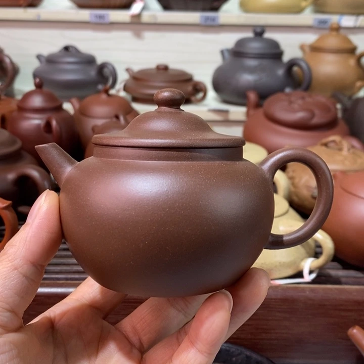 茶壶紫砂微瑕处理一把