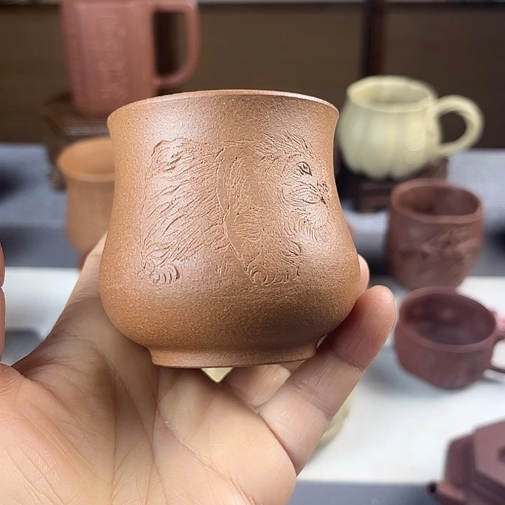 四***哥茶杯紫砂全手主人杯容量140