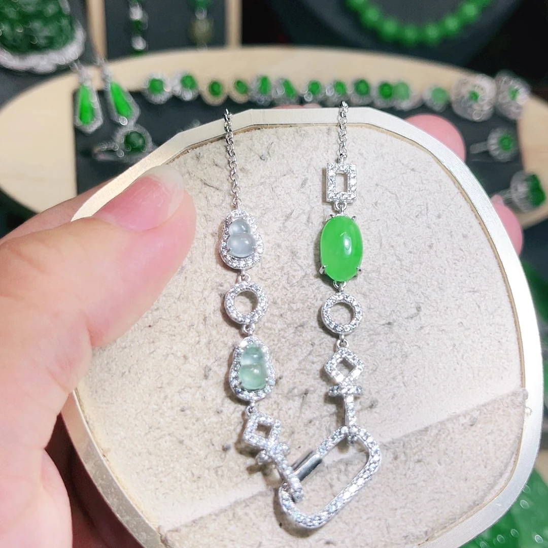 翡翠未镶嵌吊坠(不含链)裸石