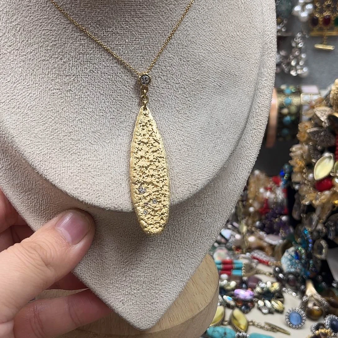 锌合金锌合金无光金项链