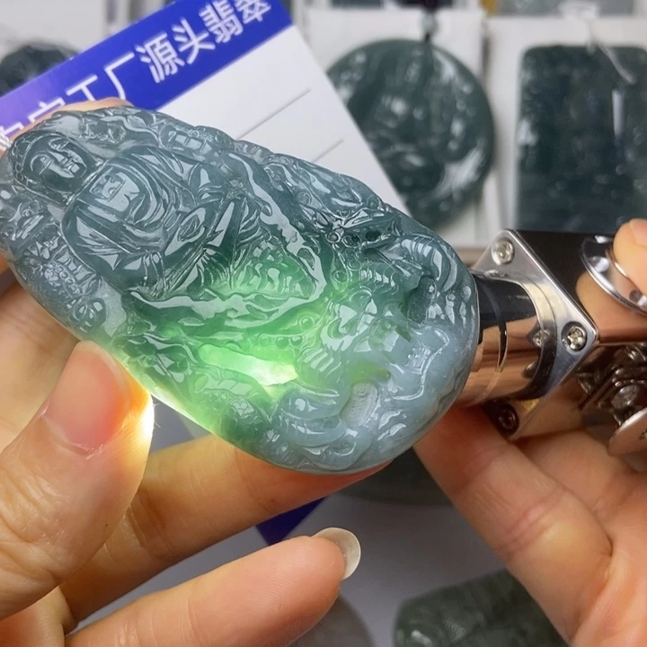 颈饰未镶嵌翡翠翡翠