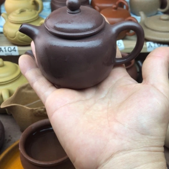 茶壶紫砂紫泥匏尊140豪升左右