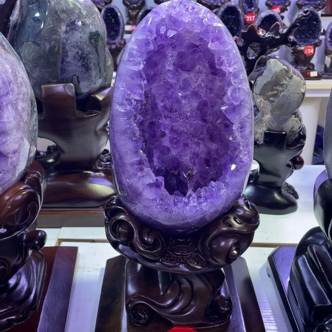 未镶嵌大型摆件（非配饰）紫晶
